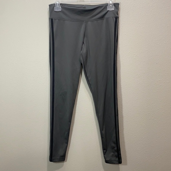 5 for $25 Adidas tight climalite grey‎ pants - Picture 1 of 10